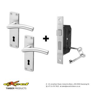 Door Handle 2 Lever Lockset QS Coupe